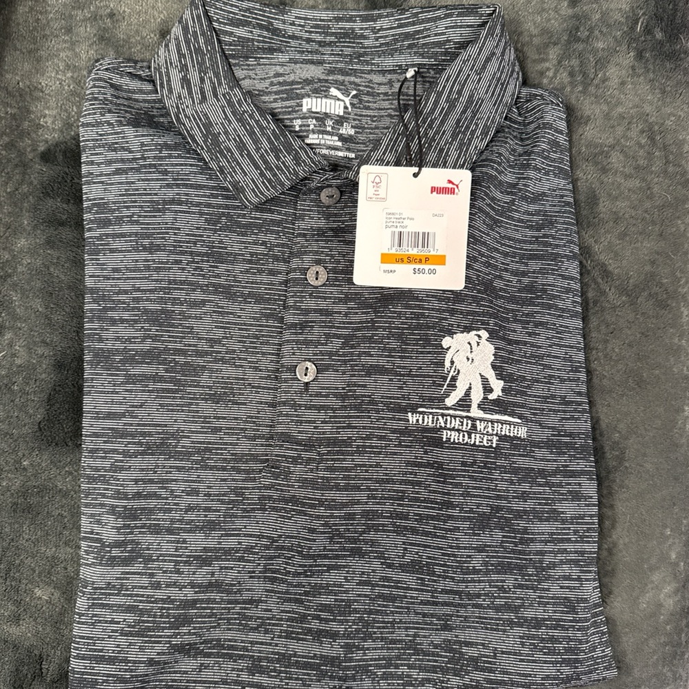 Puma gold shirt
